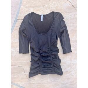 Last Tango S/M Seamless Long Sleeve Top Brown